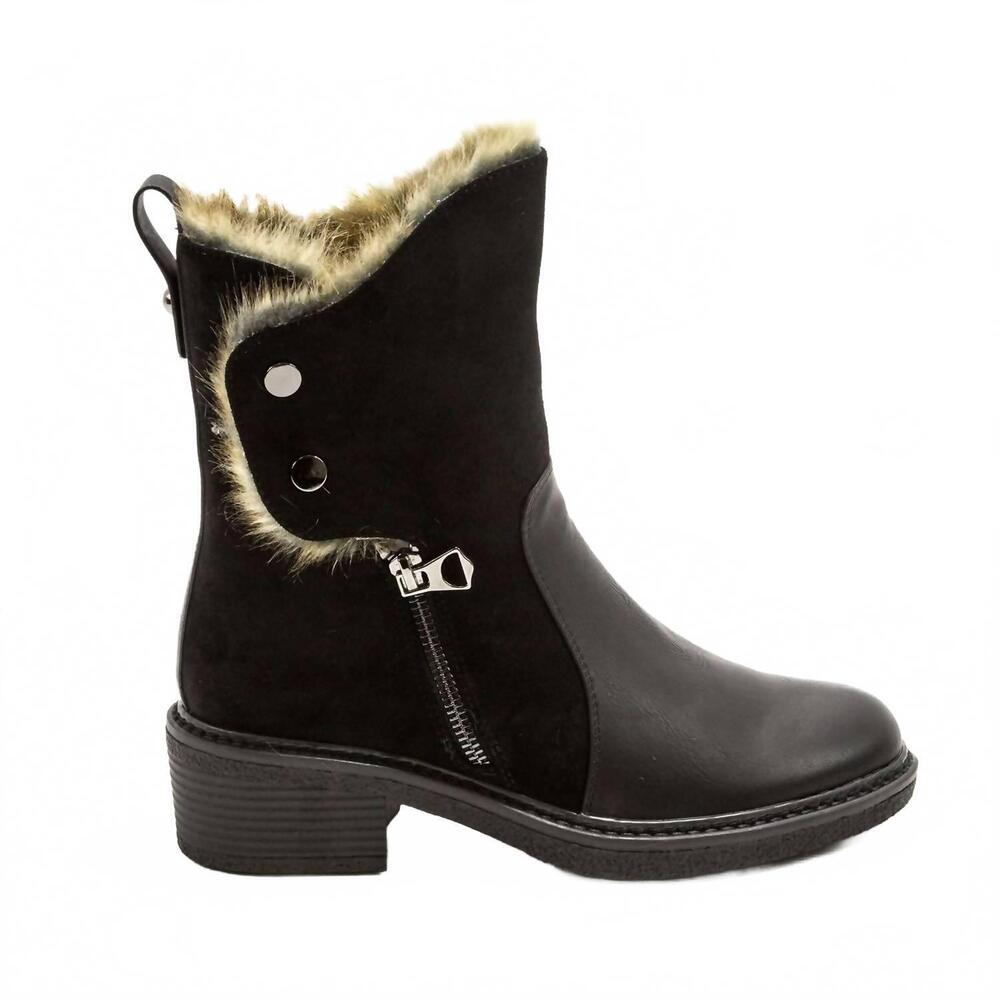 NEW PATRIZIA women's saige boots in black
